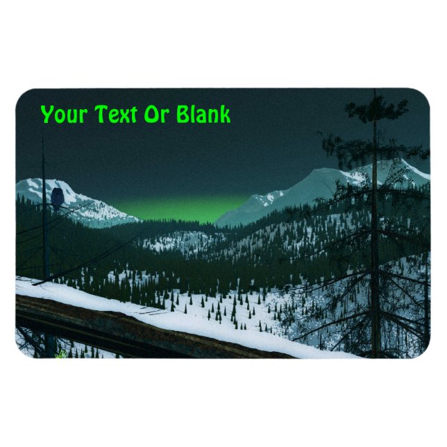 Imán Noche silenciosa (Horizontal)