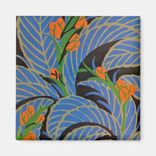 Imán Noche tropical Art Deco - Magnet