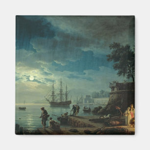 Imán Noche: Un puerto en el claro de luna, 1748