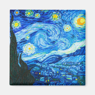 Imán Noche Van Gogh Starry
