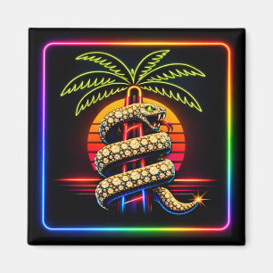 Imán Noches de Miami Neon opulencia diamante lujo 
