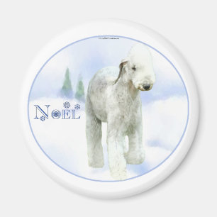 Imán Noel Bedlington Terrier