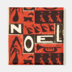 Imán Noel Red