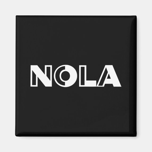 Imán Nola New Orleans Tee Shirt  (Frente)