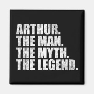 Imán Nombre Arthur, Arthur El Hombre El Mito La Leyenda
