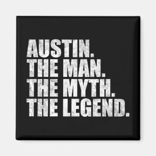 Imán nombre Austin, Austin El Hombre El Mito La Leyenda
