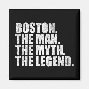 Imán nombre Boston, Boston El Hombre El Mito La Leyenda