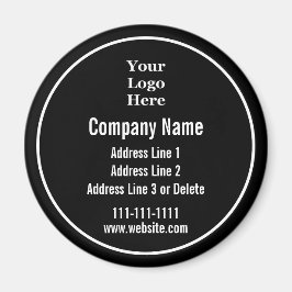 Imán Nombre comercial Blanco negro Mensajes de texto pa