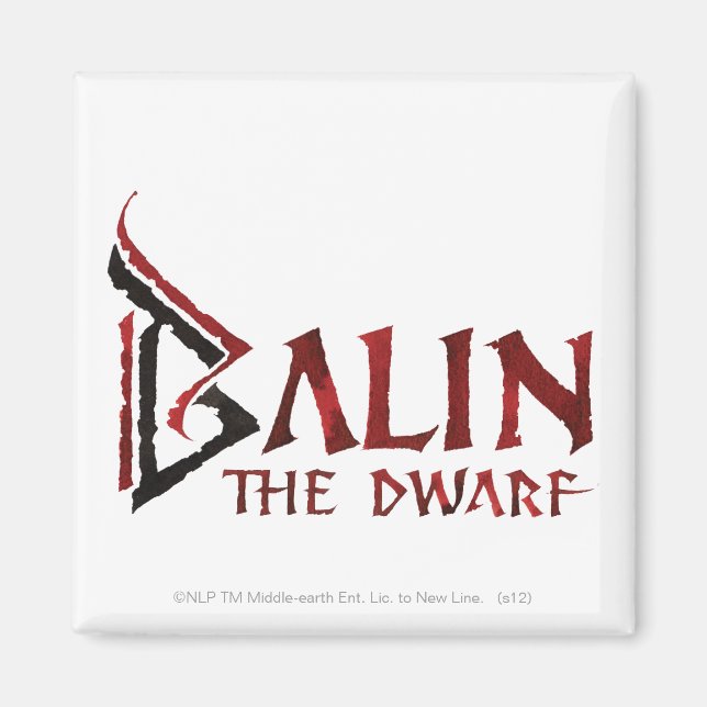 Imán Nombre de balín (Frente)
