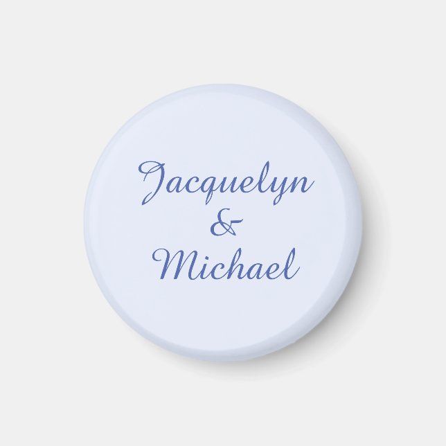 Imán Nombre de caligrafía moderna y elegante de la llan (Frente)