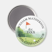 Nombre de Club de Golf Clásico Personalizado