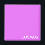 Imán Nombre de color púrpura Cosmos<br><div class="desc">Nombre de color púrpura Cosmos</div>