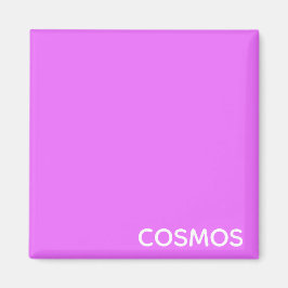 Imán Nombre de color púrpura Cosmos