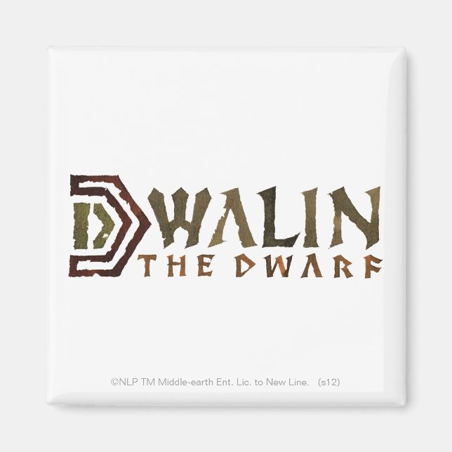 Imán Nombre de Dwalin (Frente)