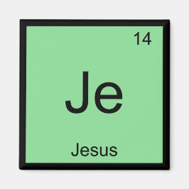 Imán Nombre de Jesús Química Elemento Tabla Periódica