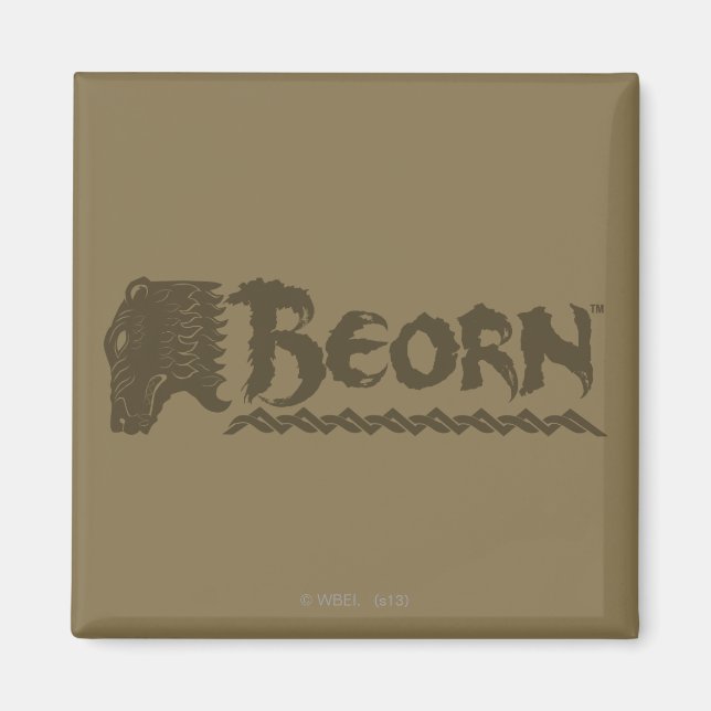 Imán Nombre de la cabeza del oso BEORN™ (Frente)