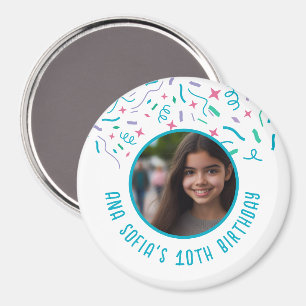 Imán Nombre de la foto del personalizado Cualquier cump