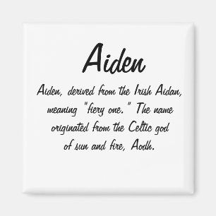 Imán Nombre del asistente significa
