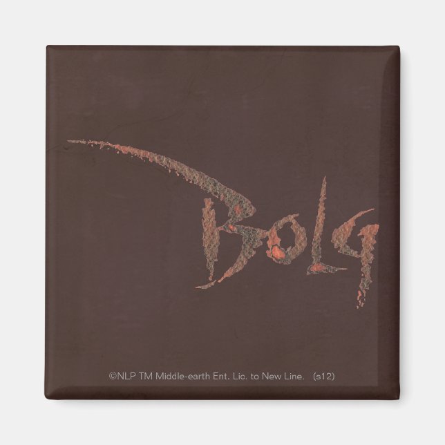 Imán Nombre del Bolg (Frente)