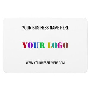 Imán Nombre del logotipo del personalizado Sitio Web Re
