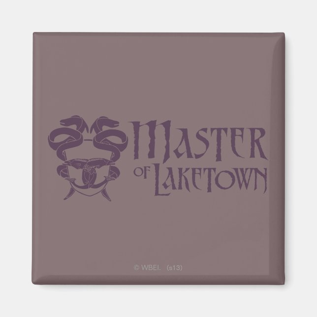 Imán Nombre del Maestro De Laketown (Frente)