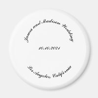 Nombre del personalizar, boda de letras curvadas n