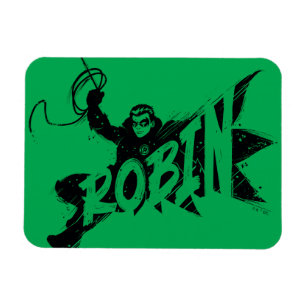 Imán Nombre del pincel de lápiz Robin