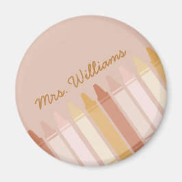 Imán Nombre del profesor de moda de los colores del boh