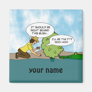Imán Nombre extremo del personalizado del dibujo