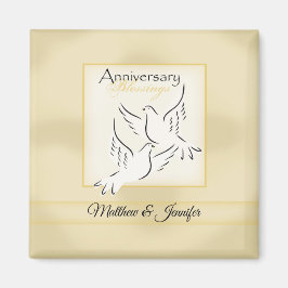 Imán Nombre personalizado, bendiciones del aniversario 