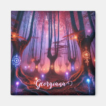 Nombre personalizado Bosque de Whimsigoth con enca