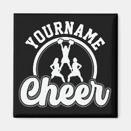 Imán NOMBRE Personalizado Cheer equipo Varsity CheerLea