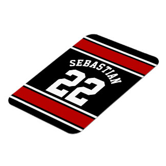 Imán Nombre personalizado de la Novedad de Jersey de fú