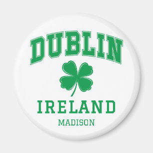 Imán Nombre personalizado Dublín Irlanda