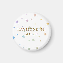 Imán Nombre personalizado elegante y personalizado