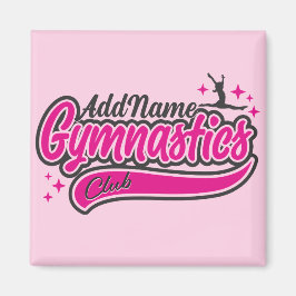 Imán NOMBRE personalizado Gimnasia de salto dividido de