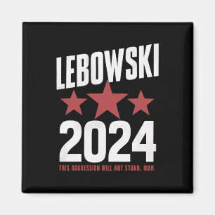 Imán Nombre político divertido Lebowski Elección políti