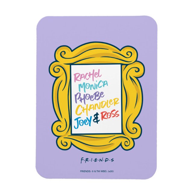 Imán Nombres FRIENDS™ en Peephole (Vertical)