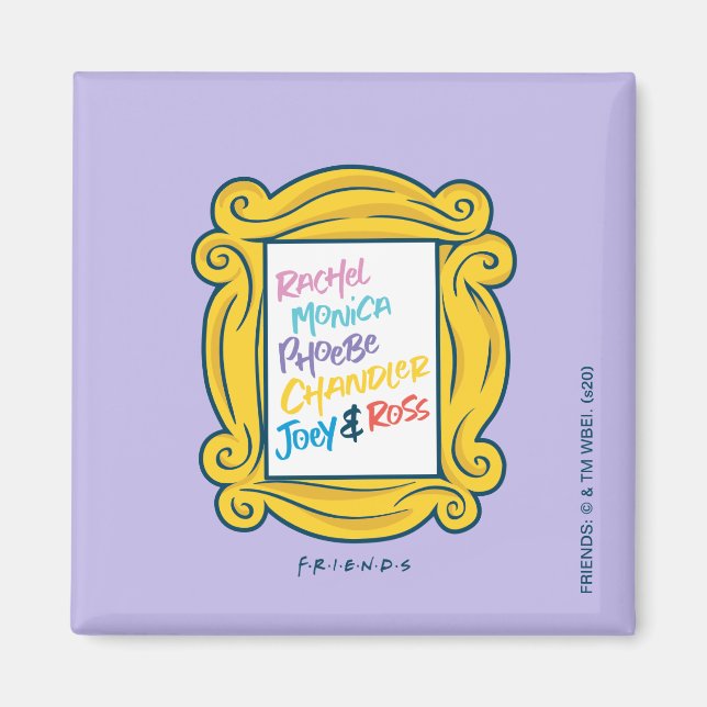 Imán Nombres FRIENDS™ en Peephole (Frente)