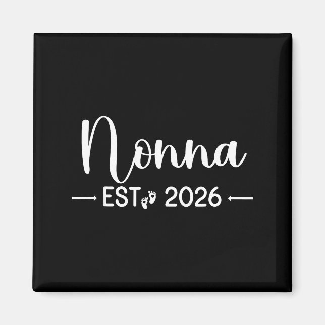 Imán Nonna Est 2026 New Matching Mother To Be 2026  (Frente)