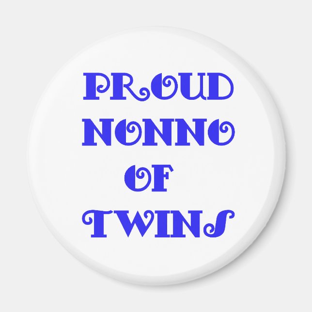 Imán Nonno of_Twins (Frente)
