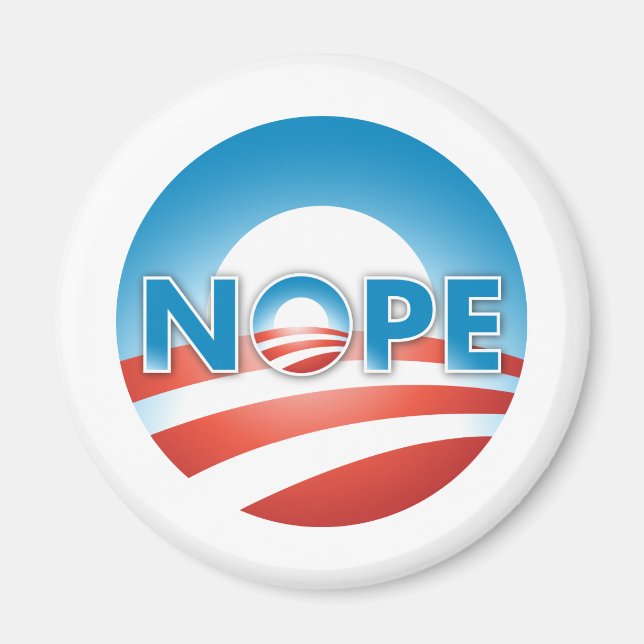 IMÁN NOPE DE NINGUNA MANERA (Frente)
