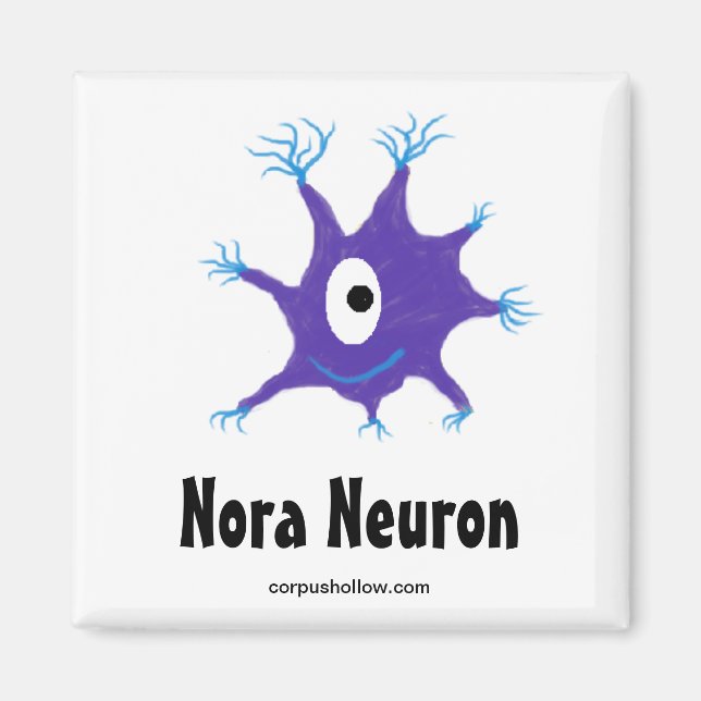 Imán Nora Neuron Magnet (Frente)