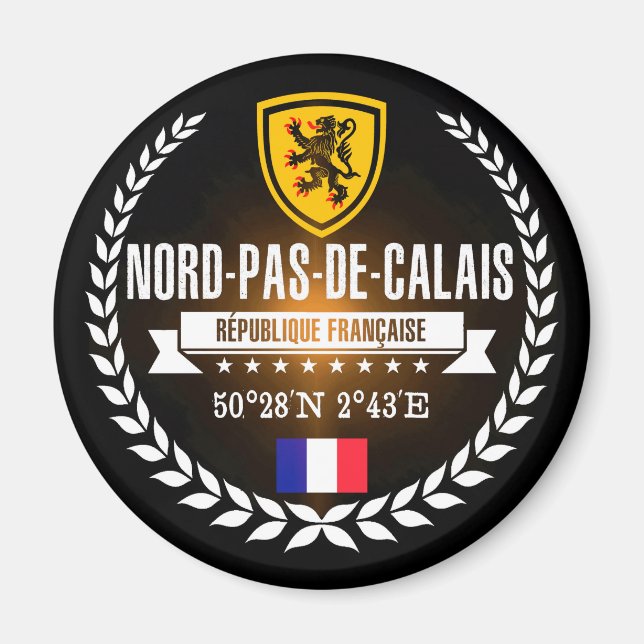 Imán Nord-Pas-de-Calais (Frente)
