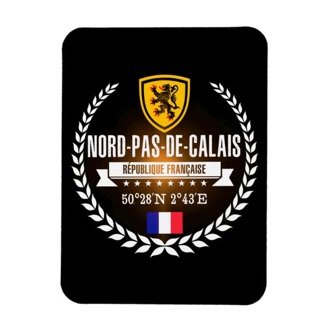 Imán Nord-Pas-de-Calais (Vertical)