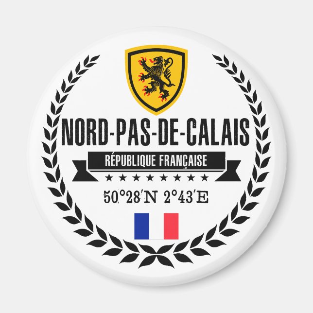 Imán Nord-Pas-de-Calais (Frente)