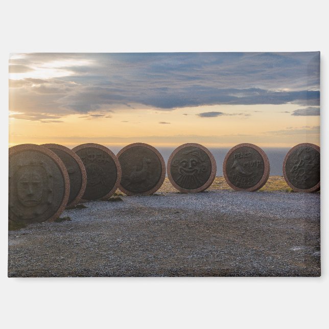 Imán Nordkap (Anverso)