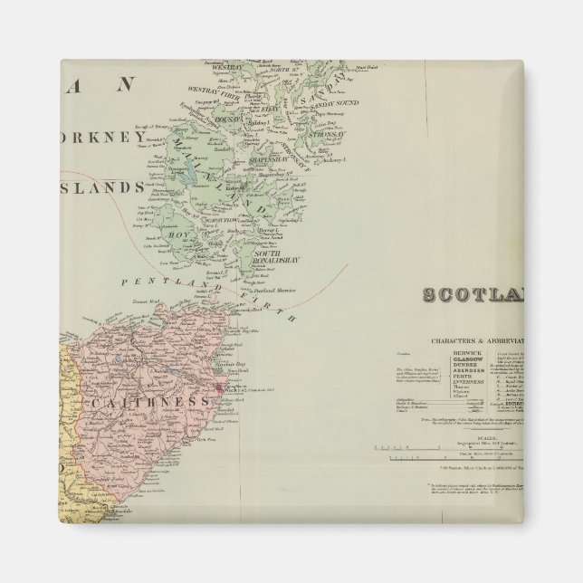 Imán Noreste de Escocia (Frente)