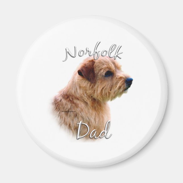 Imán Norfolk Terrier Dad 2 (Frente)