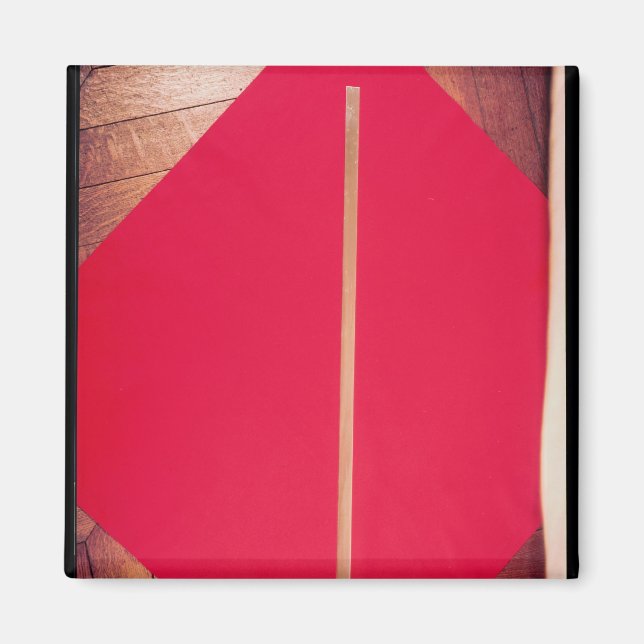 Imán Norma nacional de un metro (Frente)